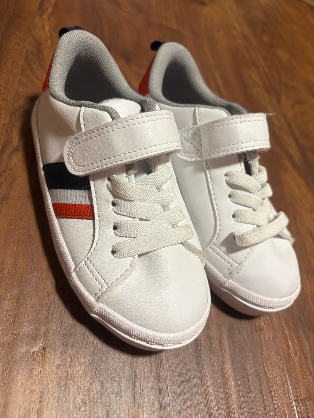 H&M Toddler Boys Strap Sneakers Shoes - White 9.5